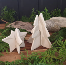 Load image into Gallery viewer, Tree and Star Ornament Set