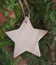 Load image into Gallery viewer, Marbled Clay Star Ornaments