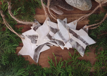 Load image into Gallery viewer, Raw Clay Star Ornaments