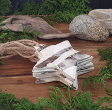 Load image into Gallery viewer, Raw Clay Star Ornaments