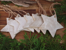 Load image into Gallery viewer, 'Chalk' Star Ornaments