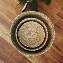 Load image into Gallery viewer, Rustic 3-Piece Bowl Set