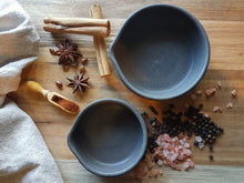 Load image into Gallery viewer, Mini bowls with Pouring Spout (River Pebble)