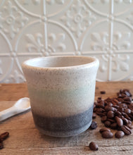 Load image into Gallery viewer, Coffee Beaker - Multi-toned with green