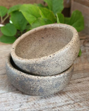 Load image into Gallery viewer, Rustic Stoneware Condiment Bowls - dark