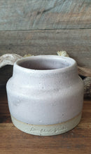 Load image into Gallery viewer, Pink/Grey Squat Vase