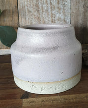 Load image into Gallery viewer, Pink/Grey Squat Vase