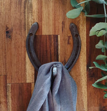 Load image into Gallery viewer, Genuine Horse Shoe Coat Hook