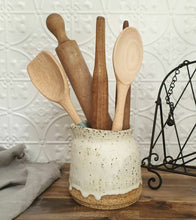 Load image into Gallery viewer, Rustic 'Patina' Utensil Holder