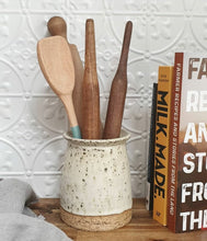 Load image into Gallery viewer, Rustic 'Patina' Utensil Holder