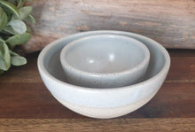 Load image into Gallery viewer, Grey Satin Bowl Set