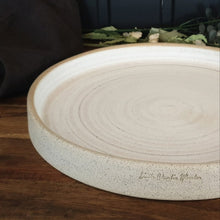 Load image into Gallery viewer, Ribbed Platter - Contrasting