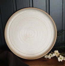 Load image into Gallery viewer, Ribbed Platter - Contrasting