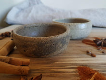 Load image into Gallery viewer, Rustic Salt and Pepper Pinch Pots (two tone)