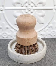 Load image into Gallery viewer, Pot Brush and Drainer Set