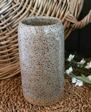 Load image into Gallery viewer, Blue-Grey Speckled Vase