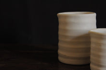 Load image into Gallery viewer, Ribbed Jug/Pourer Set - Chalk