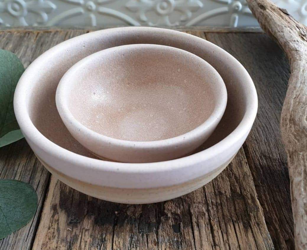 Dusty Pink Bowl Set of 2