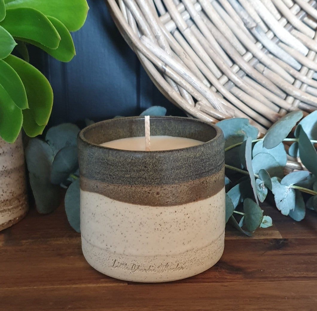 Hand-Poured Soy Candle with Essential Oils