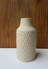 Load image into Gallery viewer, Oatmeal textured bottle vase
